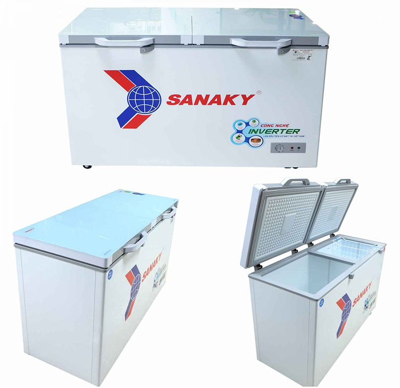 Tủ đông Sanaky Inverter 270 lít VH3699A4KD