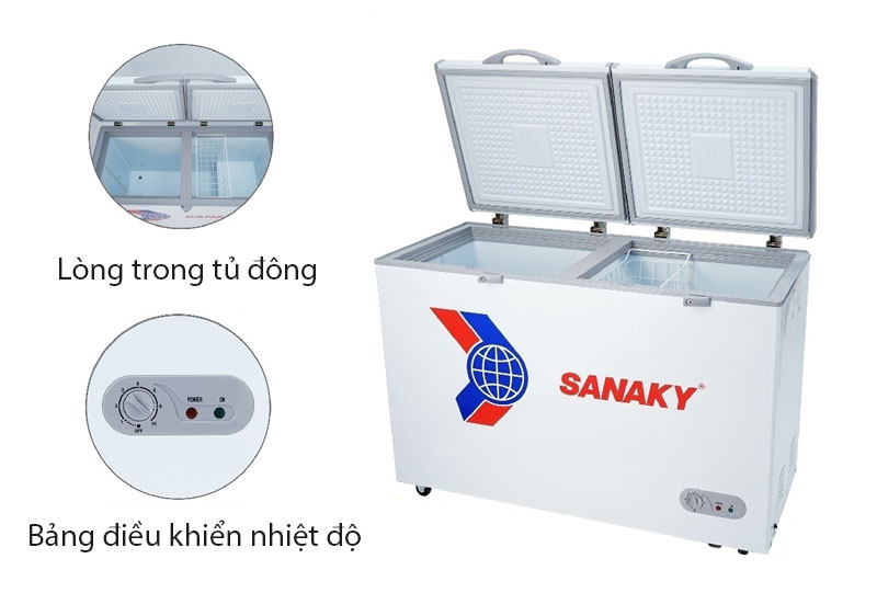 Tủ Đông SANAKY 530 Lít VH668HY2