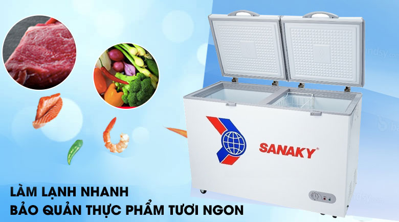 Tủ Đông SANAKY 530 Lít VH668HY2