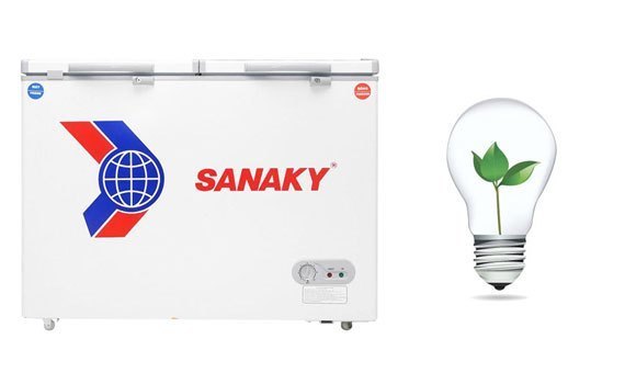 TỦ ĐÔNG SANAKY 2 NGĂN VH-225W2 165 LÍT