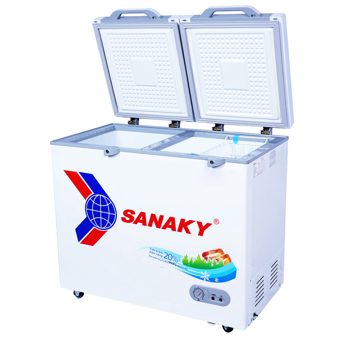 Tủ đông dàn đồng inverter Sanaky VH-2899A2KD