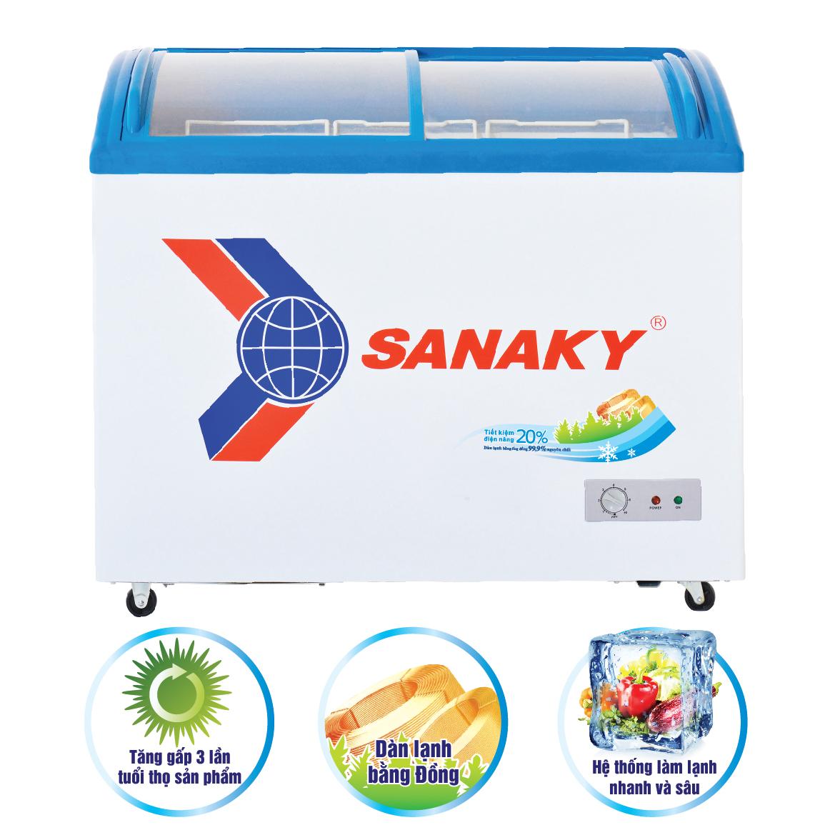 Tủ đông Sanaky VH 2899K 210 lít