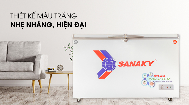 Tủ đông Sanaky Inverter 280 lít VH-4099W3