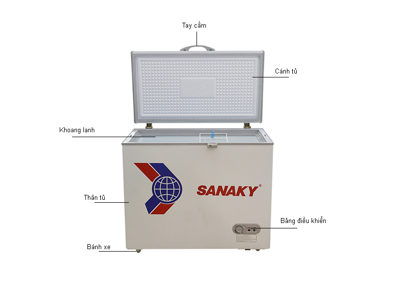 Tủ Đông Sanaky VH225HY2 175 lít