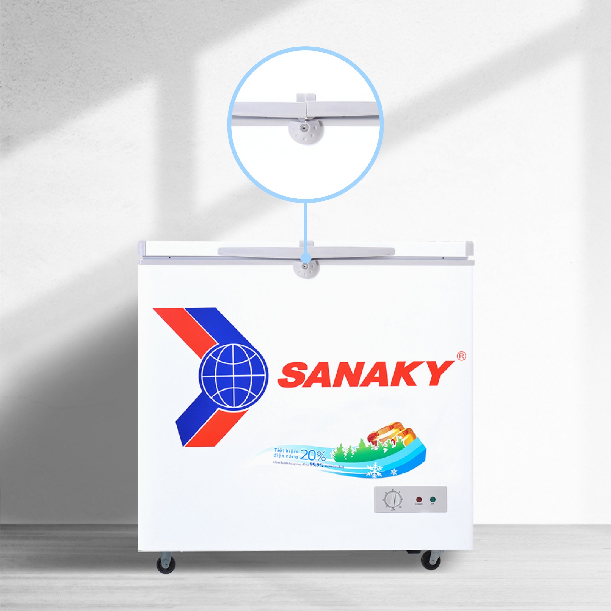 Tủ đông Sanaky 250 lít VH-2599A1 giá rẻ