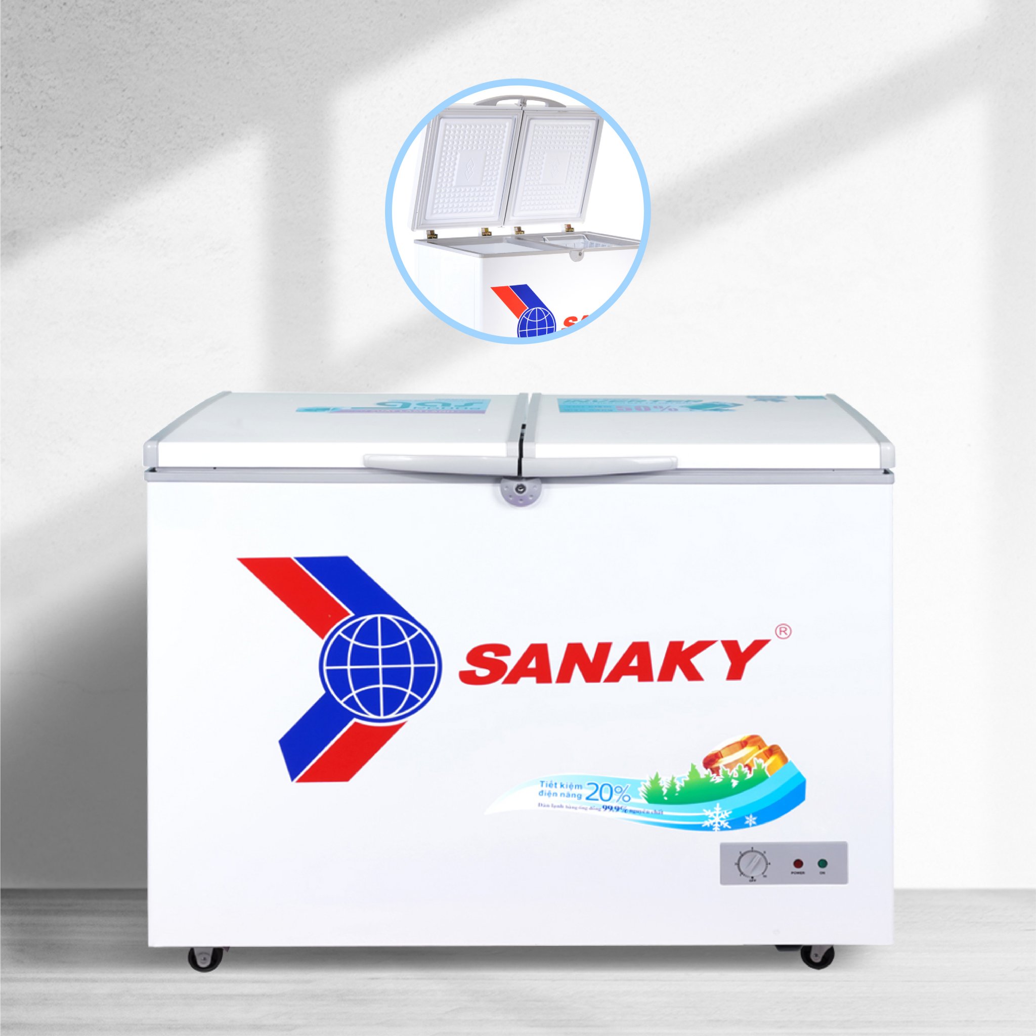 Tủ đông Sanaky 235 lít VH-2899A1 giá tốt