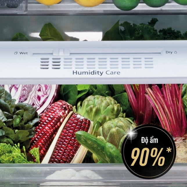 Tủ lạnh Panasonic 255 lít NR-SV280BPKV bảo quản rau củ tươi ngon độ ẩm cao