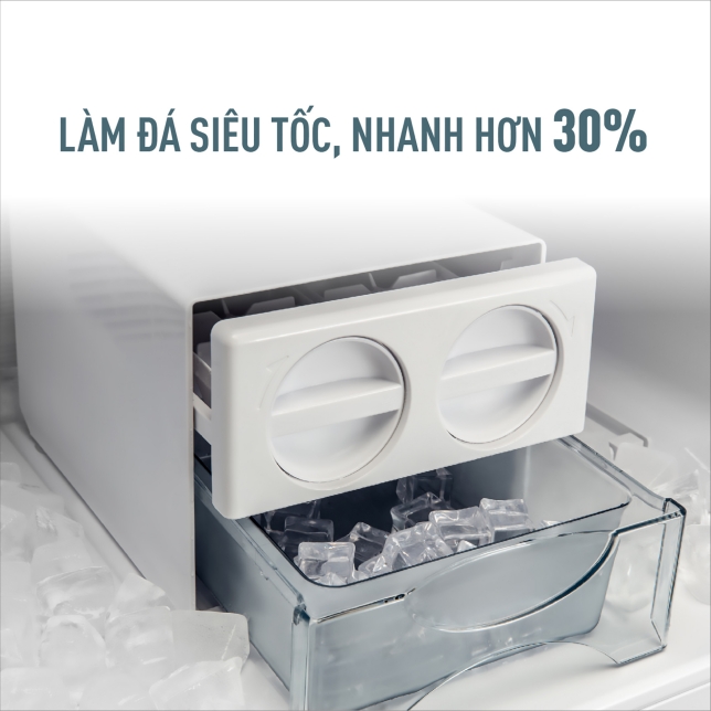Tủ lạnh Panasonic Inverter 326 lít NR-TL351VGMV làm đá siêu tốc
