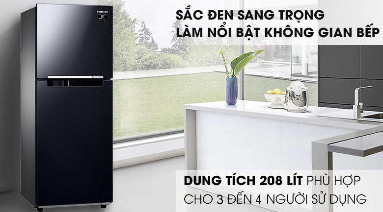 Tủ lạnh Samsung Inverter 208 lít RT20HAR8DBU/SV 2 cánh