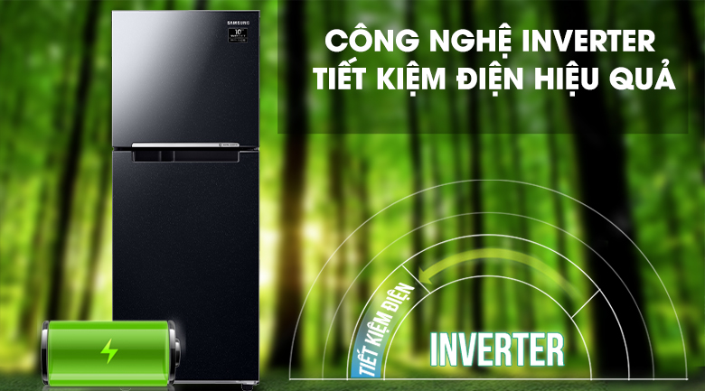 Tủ lạnh Samsung Inverter 208 lít RT20HAR8DBU/SV 2 cánh