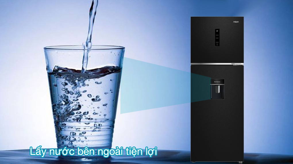 Tủ lạnh Aqua inverter 347 lít AQR-T400FA(WFB) 2023