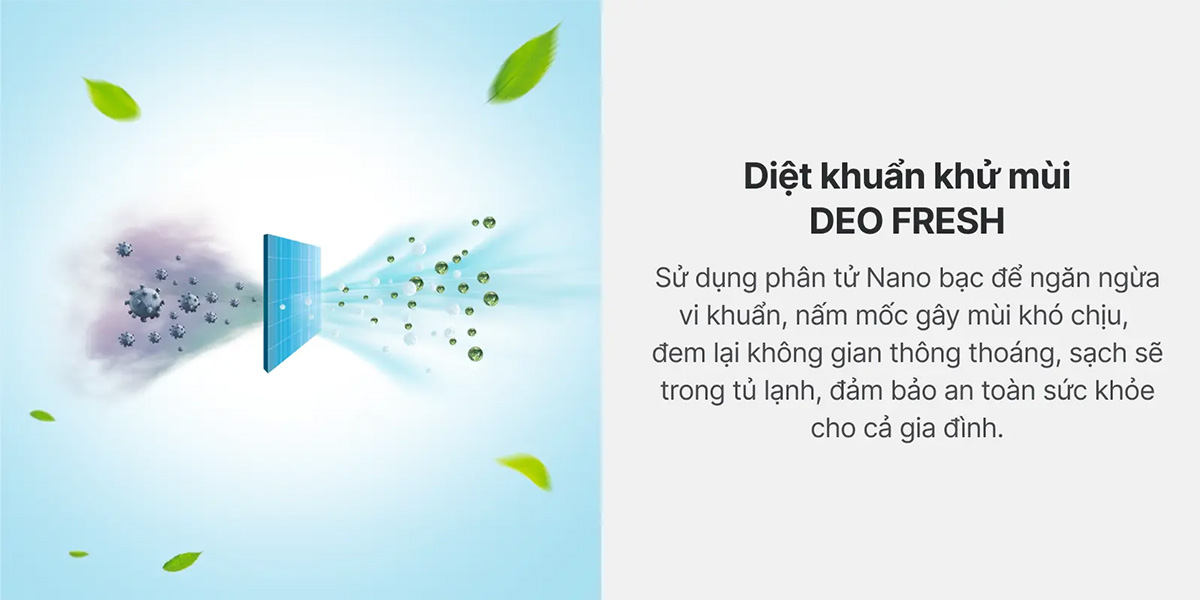 [2024] Tủ lạnh Aqua 2 cánh inverter 358 lít AQR-T410FA(WGB)