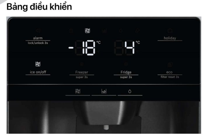 Tủ lạnh Side by Side Bosch 562 lít series 6 KAI93VBFP