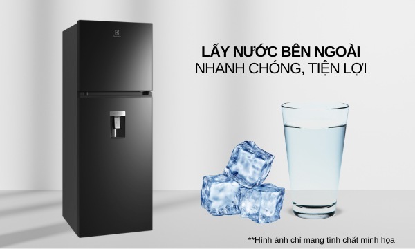 [2024] Tủ lạnh Electrolux inverter 341 lít ETB3740M-H có đông mềm