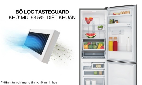 [2024] Tủ lạnh Electrolux inverter 335 lít EBB3742M-H có đông mềm