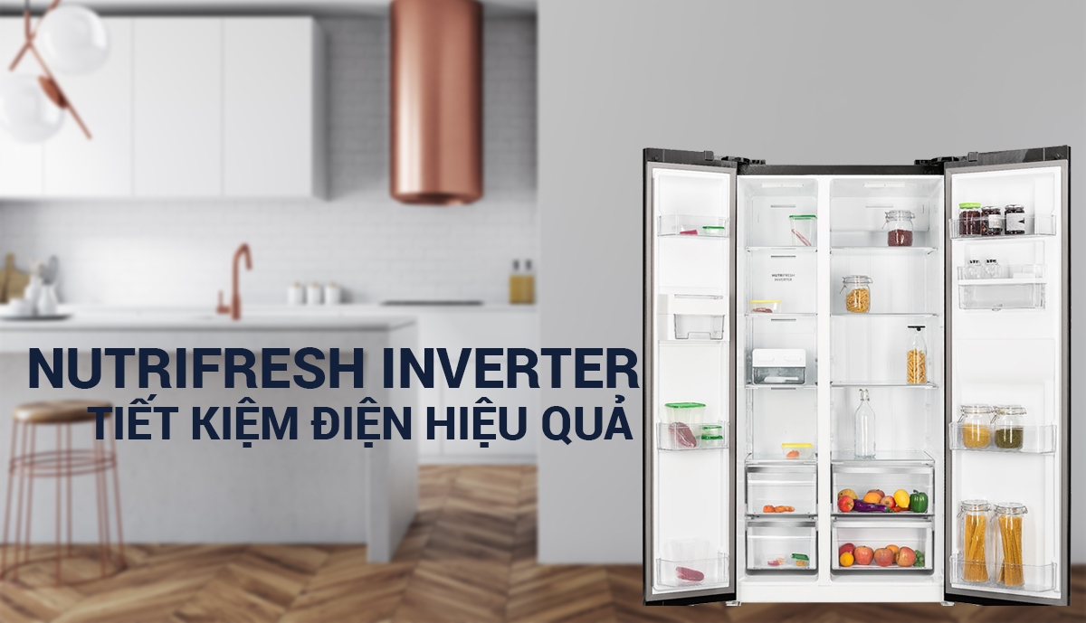 Tủ lạnh Electrolux Inverter 571 lít ESE6141A-BVN