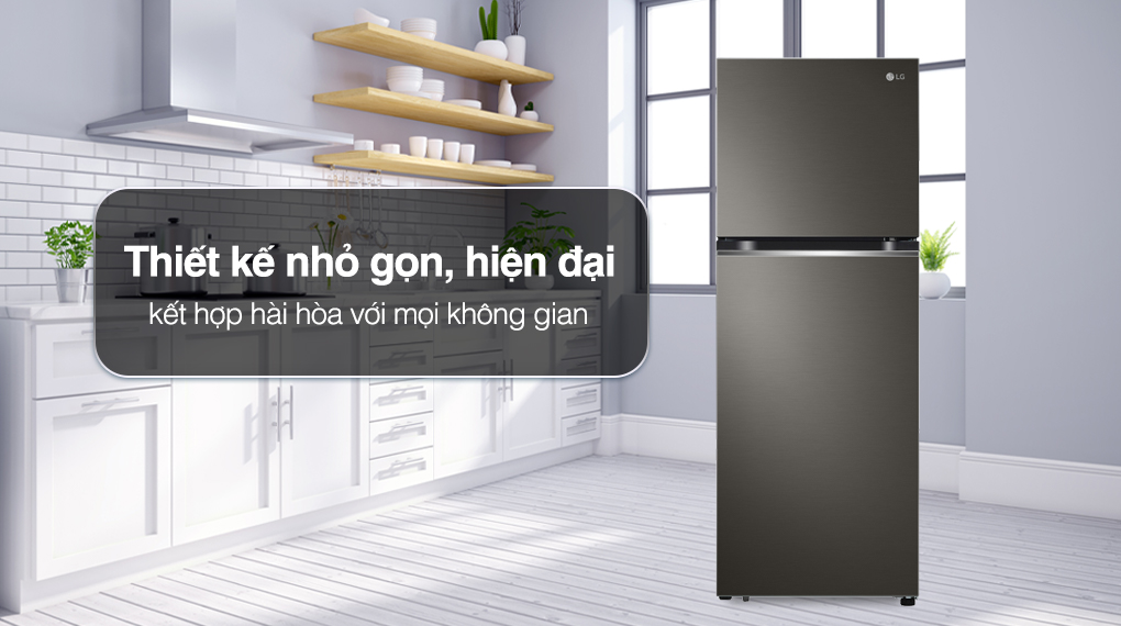 Tủ lạnh 2 cánh LG 287 lít GV-B262BL model 2022 giá tốt