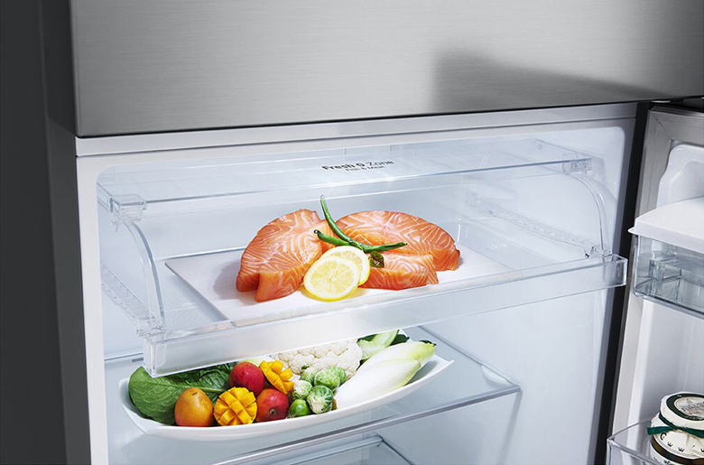 Tủ lạnh 2 cánh LG Inverter 374 lít GN-D372PSA tiết kiệm thời gian rã đông