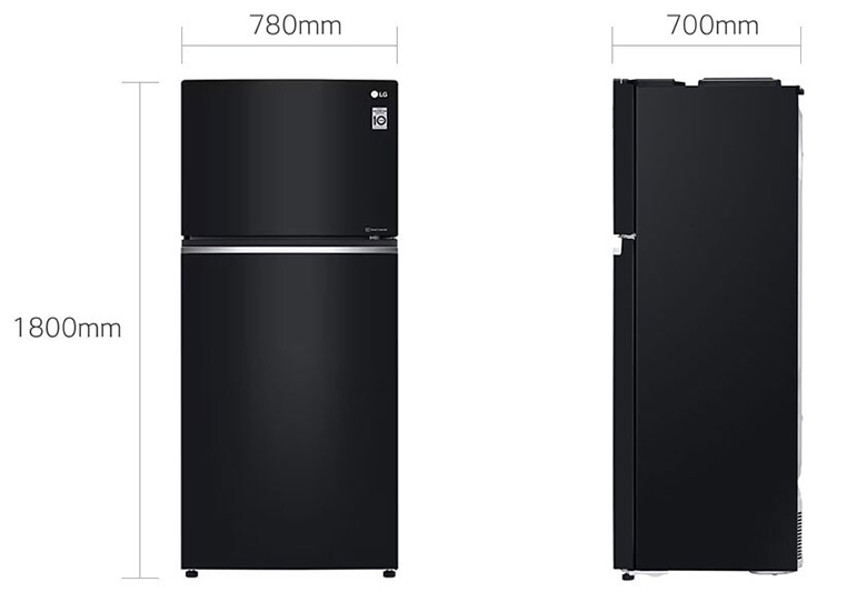 Tủ lạnh LG inverter 506 lít GN-L702GBI 2023