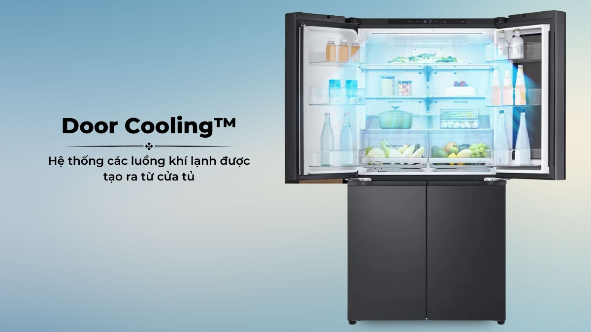 [2024] Tủ lạnh LG 4 cánh inverter 666 lít LFB66BLMI