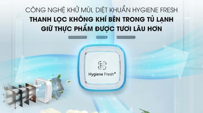 Tủ lạnh Side By Side LG 635 lít 2 cửa Inverter GR-D257JS kháng mùi khử khuẩn tốt