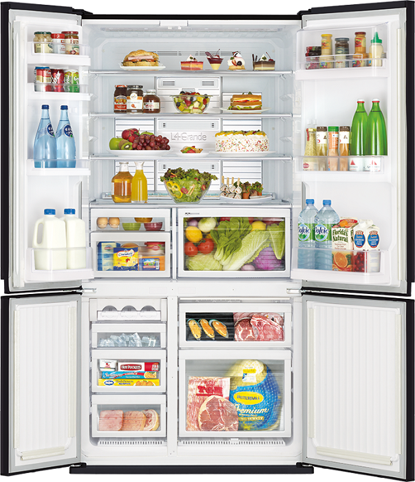 Tủ lạnh Mitsubishi 635L MR-LA78ER model 2022 4 cánh chính hãng giá rẻ