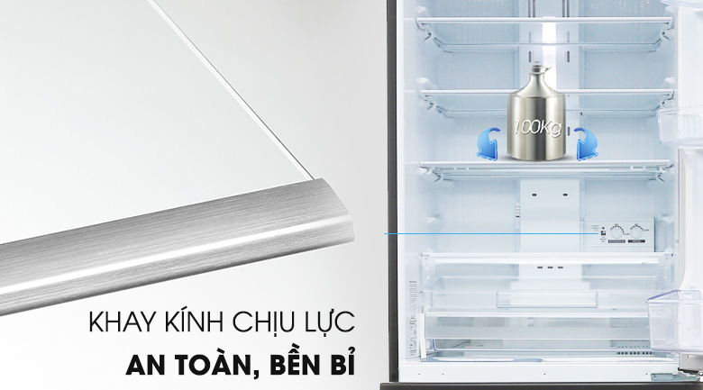 Tủ lạnh Mitsubishi Inverter 358 lít MR-CX46EJ (BRW-V màu nâu và PS-V màu hồng) 