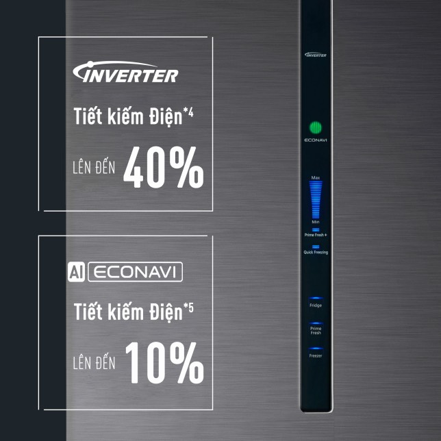 [2024] Tủ lạnh Panasonic inverter 2 cánh 251 lít NR-SP275CPSV