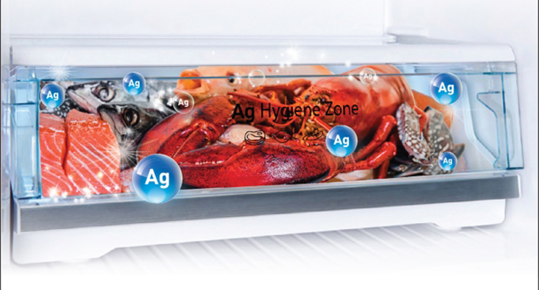 Tủ lạnh Panasonic Inverter 306 lít NR-TV341VGMV ngăn trữ đông tinh thể bạc