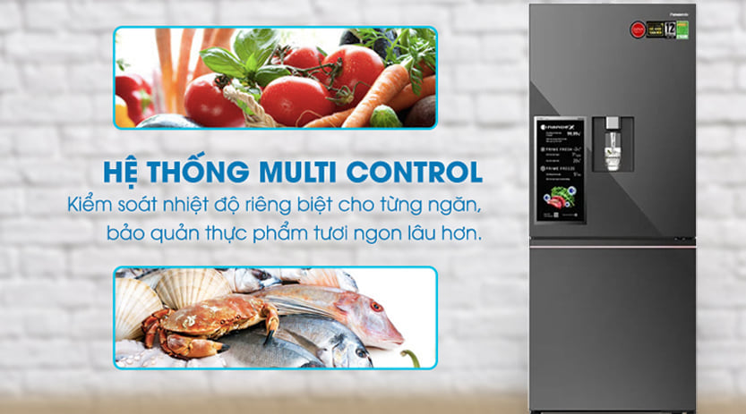 Tủ lạnh 2 cánh Panasonic 500 lít NR-BW530XMMV model 2022 giá rẻ