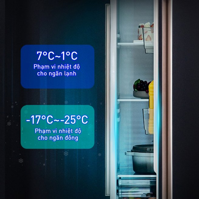 [2024] Tủ lạnh SBS Panasonic inverter 570 lít NR-S621BB-VN