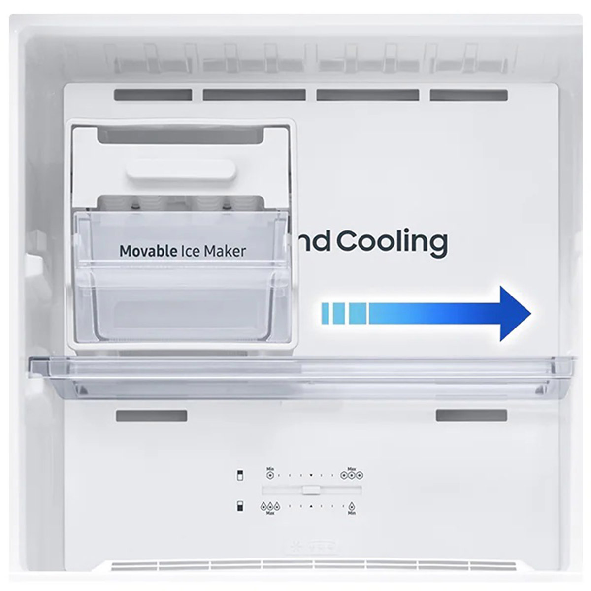 Tủ lạnh 2 cánh Samsung inverter 406 lít RT42CG6584B1SV 2023 giá rẻ