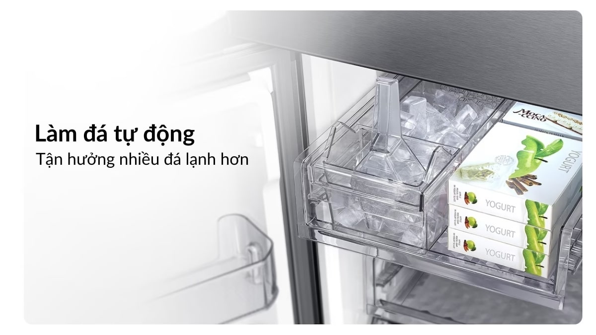 Tủ lạnh Samsung 4 cánh inverter 648 lít RF59C766FB1 2023 giá tốt
