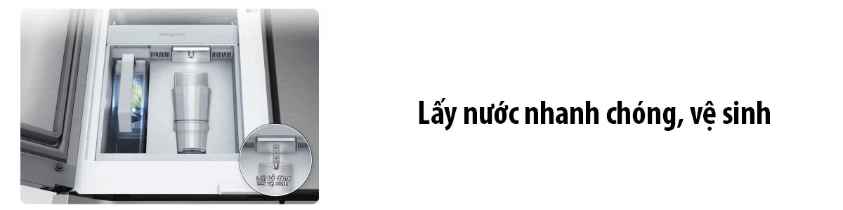 Tủ lạnh 4 cánh Samsung inverter 648 lít RF59CB66F8S/SV 2023 giá tốt