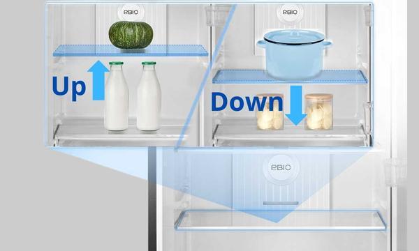 Tủ lạnh Toshiba inverter 338 lít GR-RT468WE-PMV(58)-MM 2023