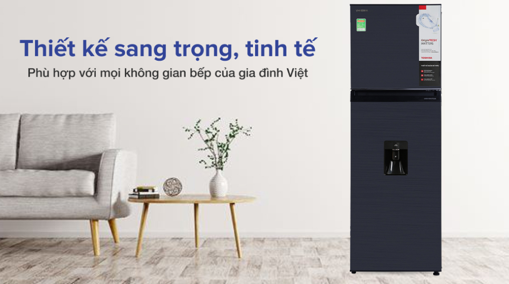 Tủ lạnh Toshiba inverter 249 lít GR-RT325WE-PMV(06)-MG giá rẻ