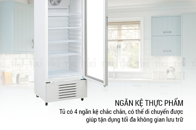 Tủ mát đứng Alaska 350L gas R600A LC-533H