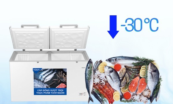 Tủ đông Aqua Inverter 425 lít AQF-C5701E