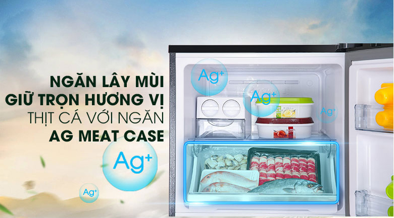 Tủ lạnh Panasonic inverter 366 lít NR-BL381WKVN giá tốt