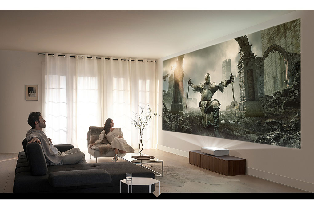 Máy chiếu siêu gần Smart Samsung The Premiere 4K 130 inch SP-LSP9TKAXXV giá tốt