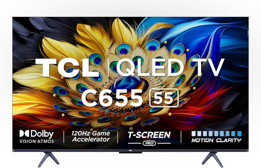 [2024] Google Tivi TCL QLED 4K 55 Inch 55C655 giá tốt, sẵn giao