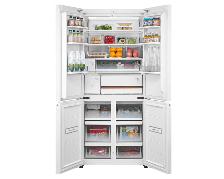 [2024] Tủ lạnh Toshiba inverter 535 lít GR-RF695WI-PGV(67) mặt kính trắng, giá tốt