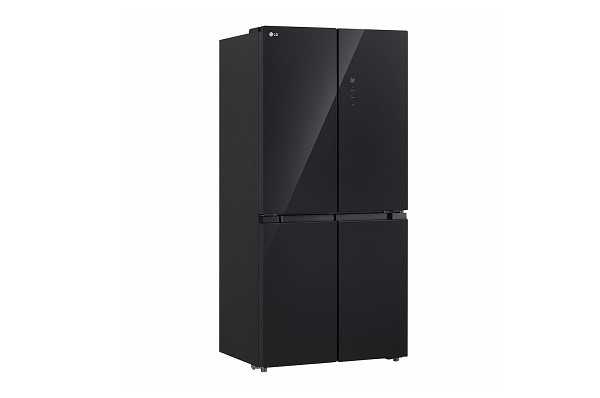 Tủ lạnh LG Inverter 474 lít Multi Door 4 cánh LFB47BLG mặt gương đen, giá tốt