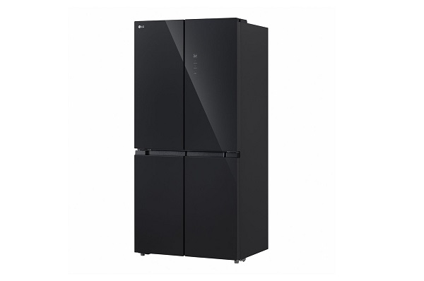 Tủ lạnh LG Inverter 474 lít Multi Door 4 cánh LFB47BLG mặt gương đen, giá tốt