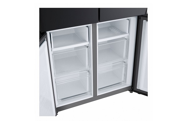 Tủ lạnh LG Inverter 474 lít Multi Door 4 cánh LFB47BLG mặt gương đen, giá tốt