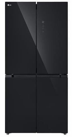 Tủ lạnh LG Inverter 474 lít Multi Door 4 cánh LFB47BLG mặt gương đen, giá tốt