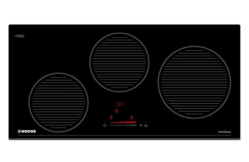 Bếp từ âm 3 vùng nấu Nodor IH N7003 BK nhập khẩu
