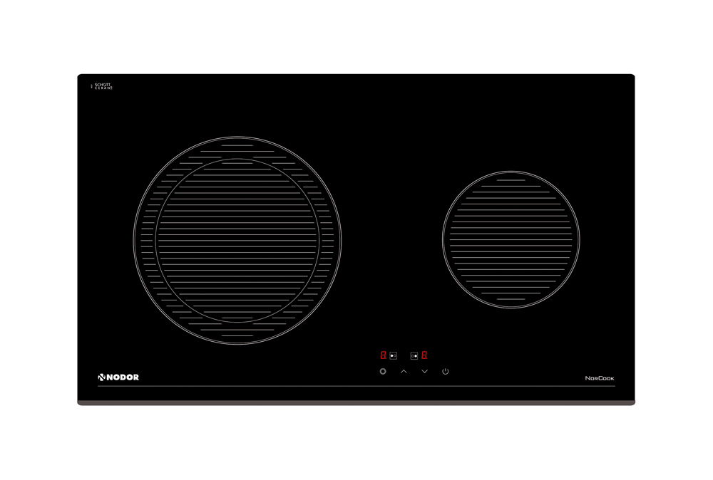 Bếp điện Nodor 2 vùng nấu VH N7502 BK nhập khẩu