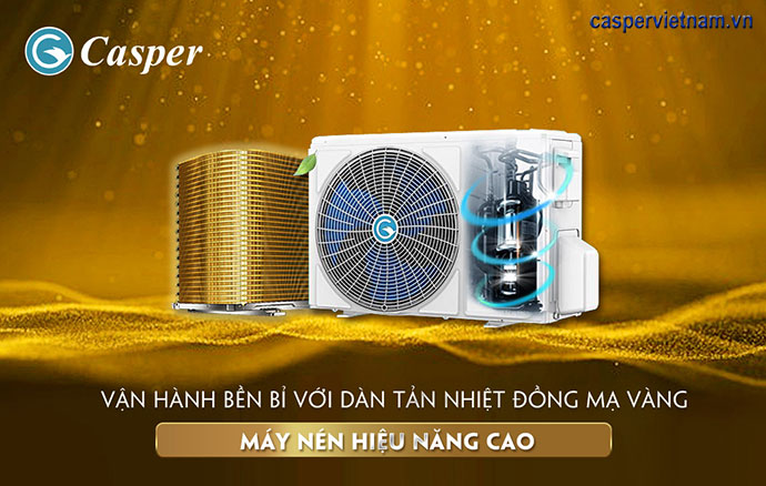 Điều hòa Casper 9.000 Btu 2 chiều inverter GH-09IS33 giá rẻ