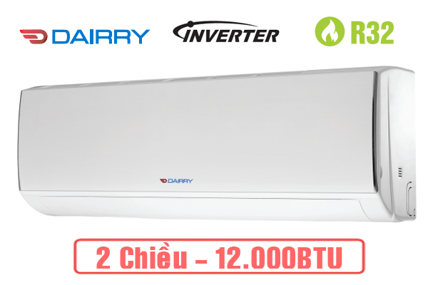 Điều hòa Dairry 2 chiều 12.000 btu inverter i-DR12KH